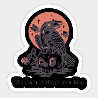 The Court of the Crimson King (king crimson) Sticker